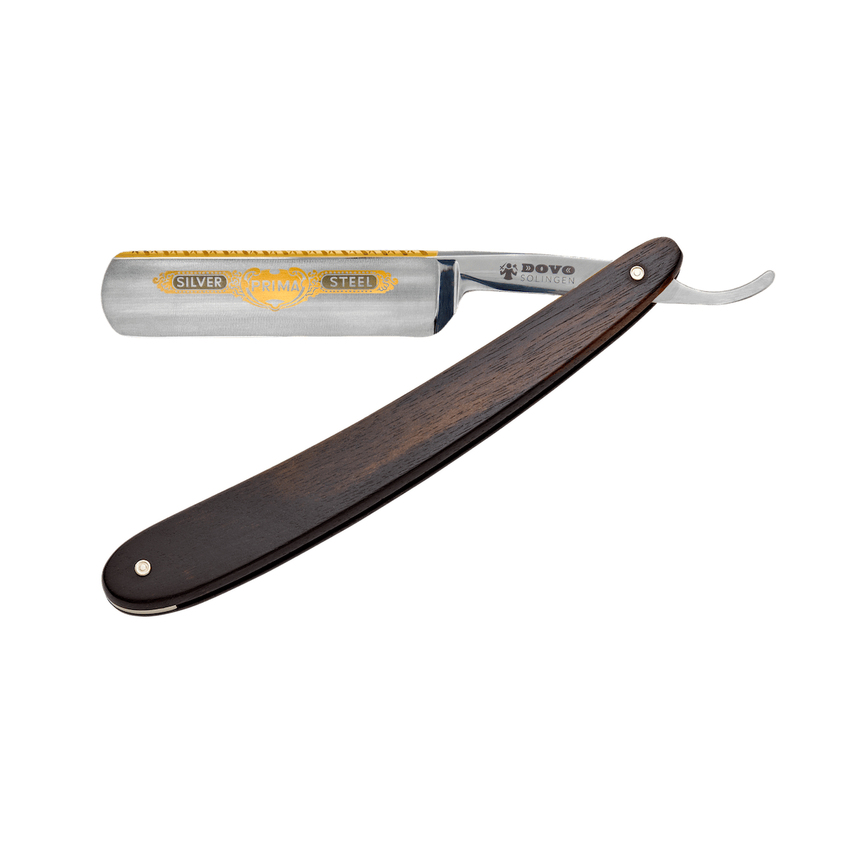Dovo Prima Silver Steel Straight Razor 5/8"