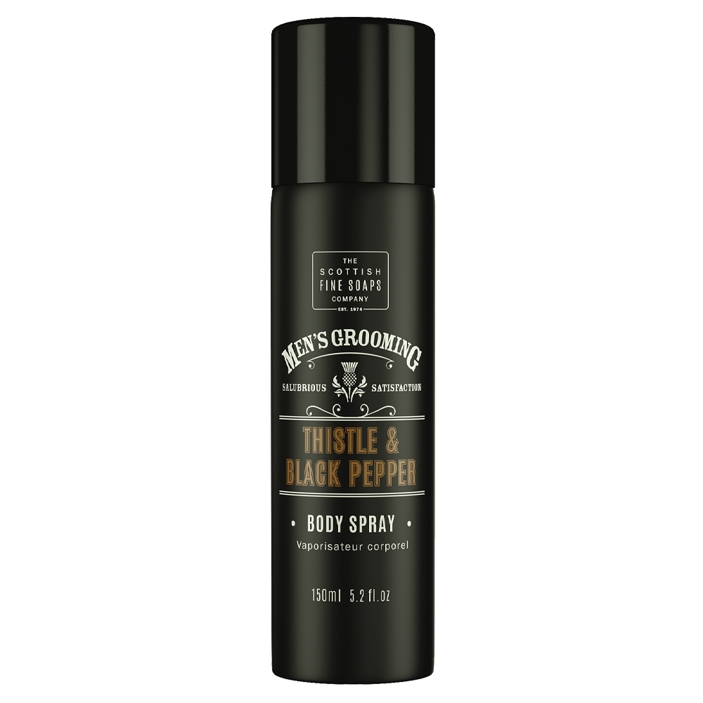 The Scottish Fine Soaps Company Thistle & Black Pepper Body Spray 150ml