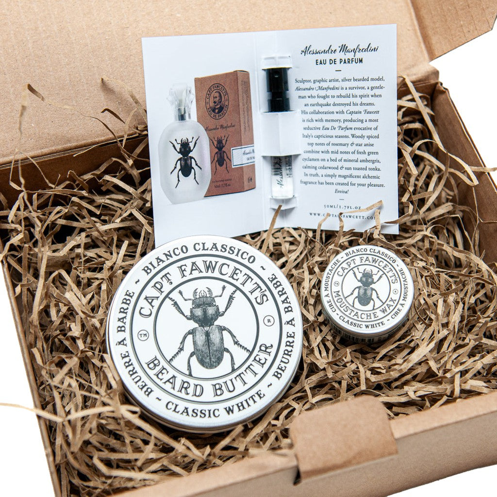 Captain Fawcett's Limited Edition Bianco Classico Gift Set