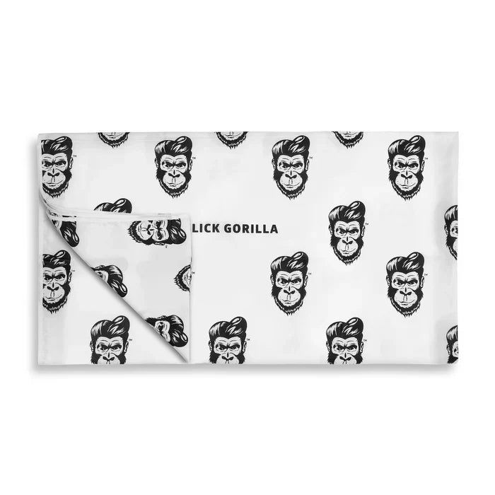 Slick Gorilla Barber Cape White