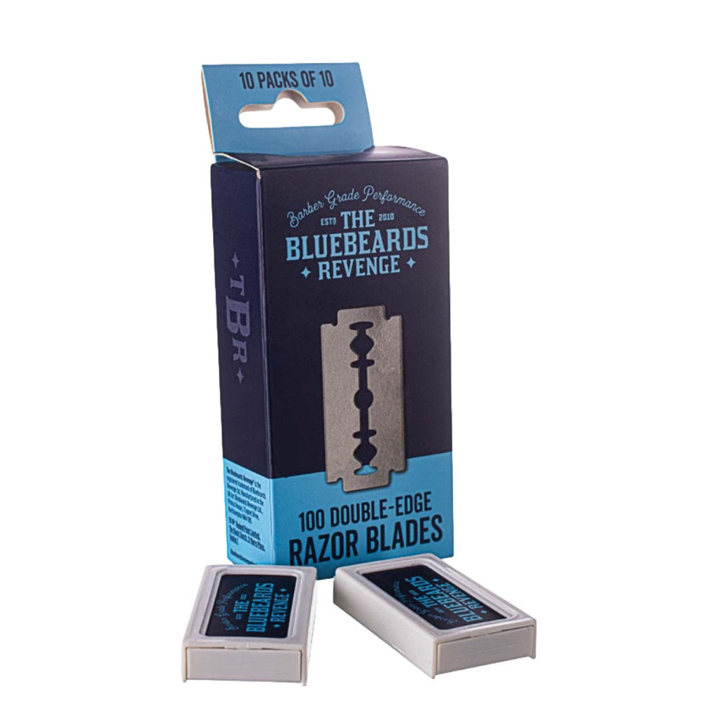 The Bluebeards Revenge Double Edge Razor Blades - Pack of 100