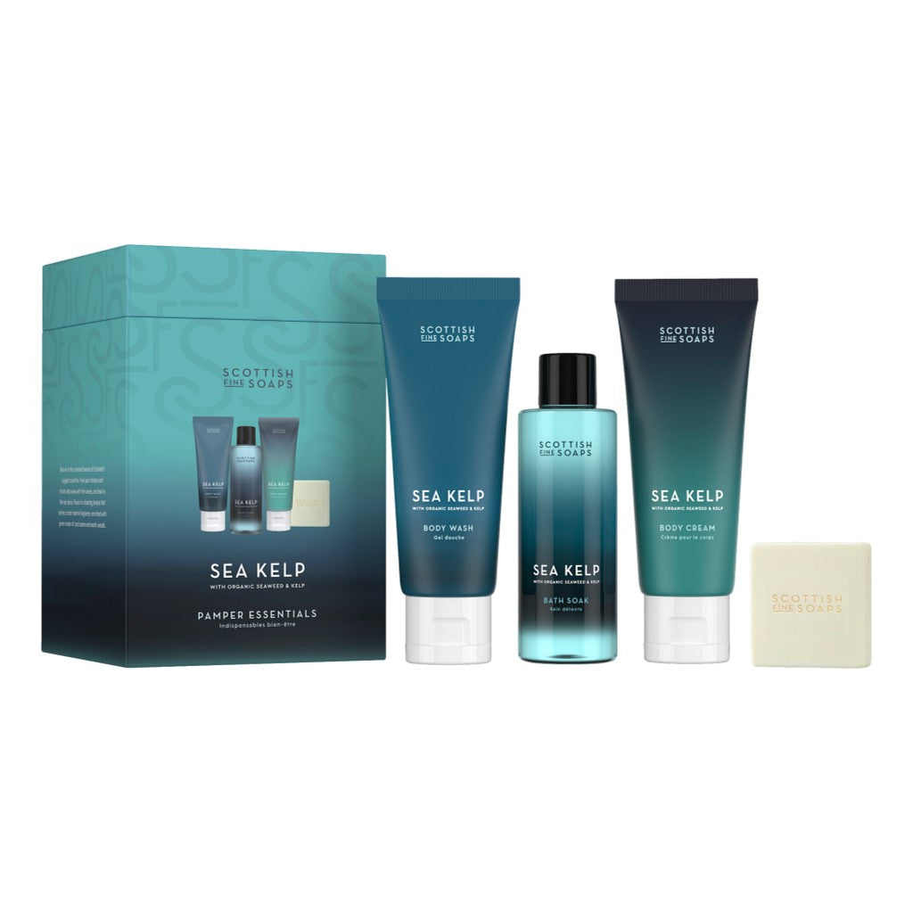 The Scottish Fine Soaps Sea Kelp Pamper Essentials