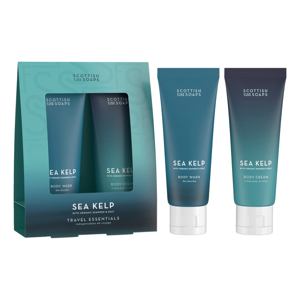 The Scottish Fine Soaps Sea Kelp Travel Essentials