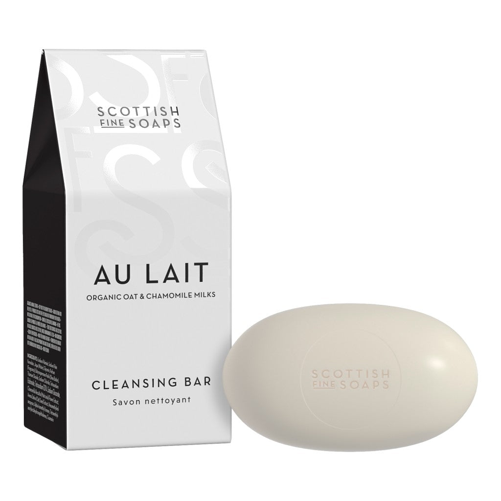 The Scottish Fine Soaps Au Lait Cleansing Bar 100g
