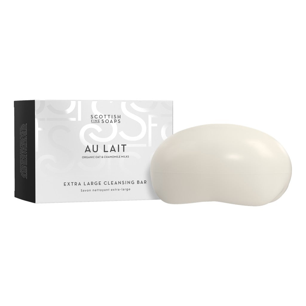 The Scottish Fine Soaps Au Lait Cleansing Bar 300g