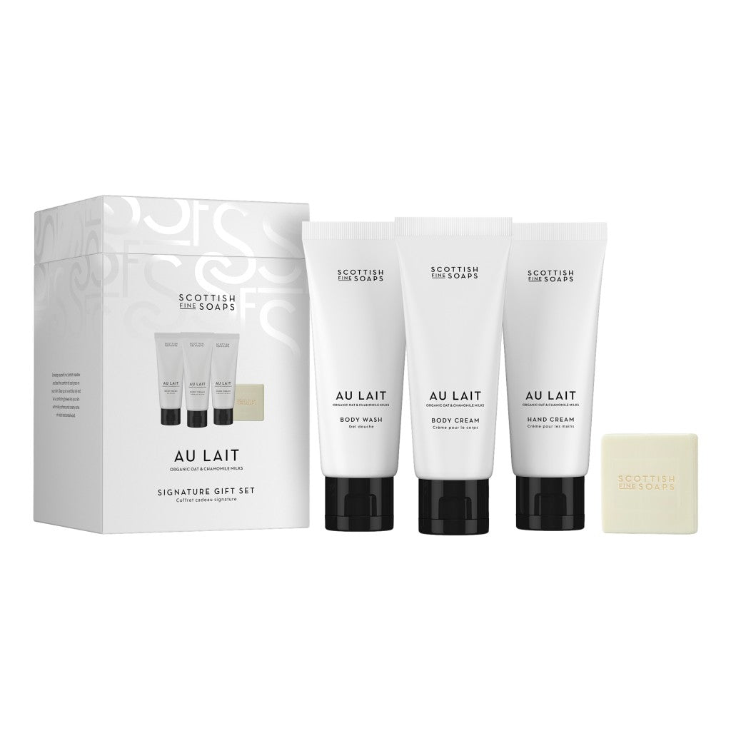 The Scottish Fine Soaps Au Lait Signature Gift Set