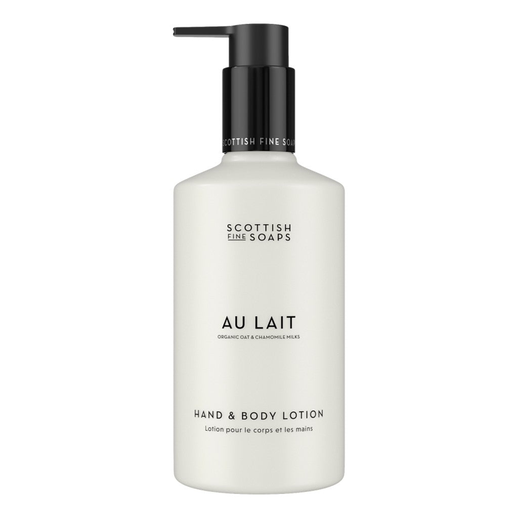 The Scottish Fine Soaps Au Lait Hand & Body Lotion 300ml