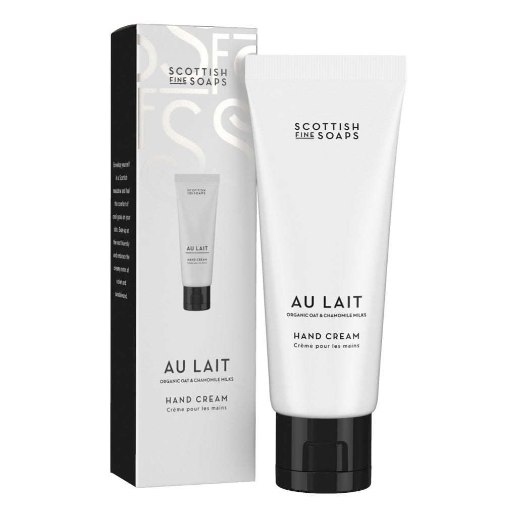 The Scottish Fine Soaps Au Lait Hand Cream 75ml