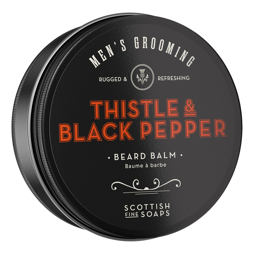 The Scottish Fine Soaps Thistle & Black Pepper Beard Balm 95ml