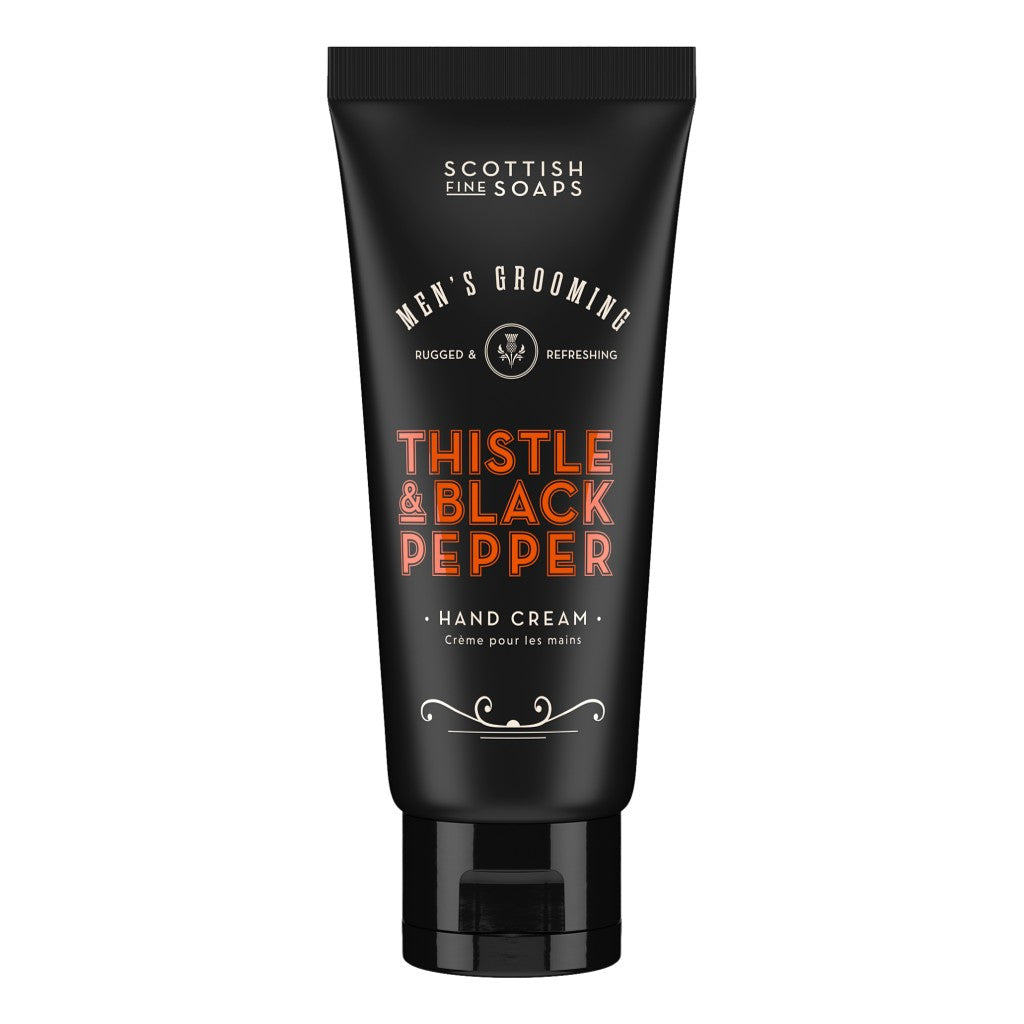 The Scottish Fine Soaps Thistle & Black Pepper Hand Cream 100ml