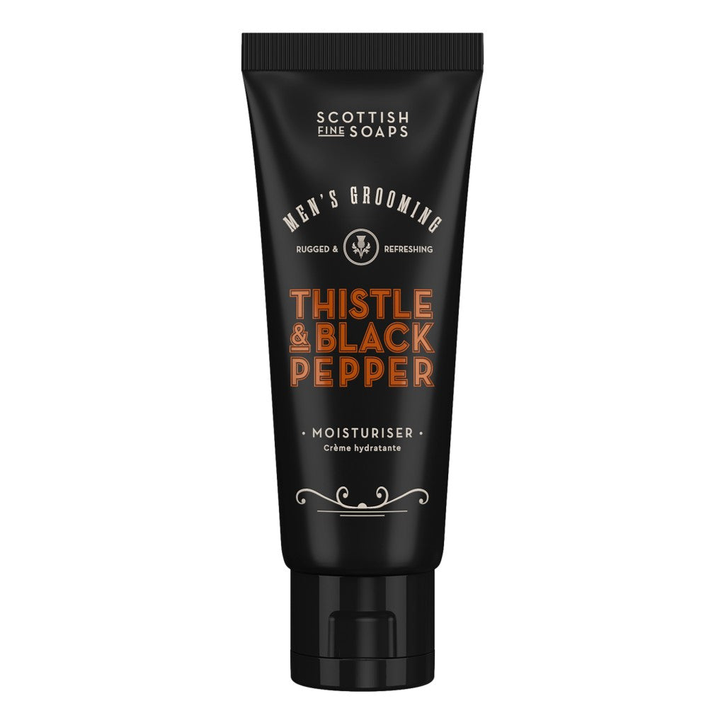 The Scottish Fine Soaps Thistle & Black Pepper Moisturiser 75ml