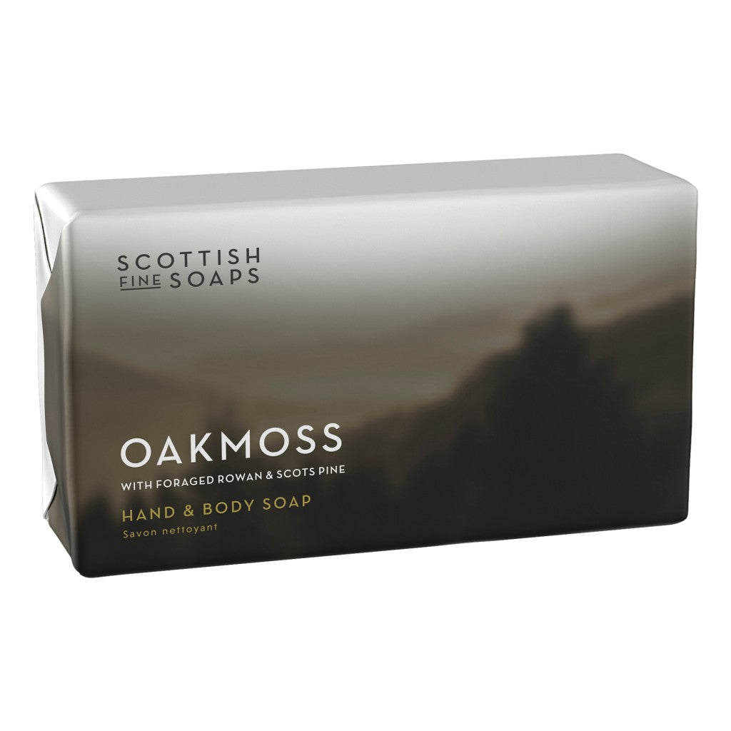 The Scottish Fine Soaps Oakmoss Hand & Body Soap 220g