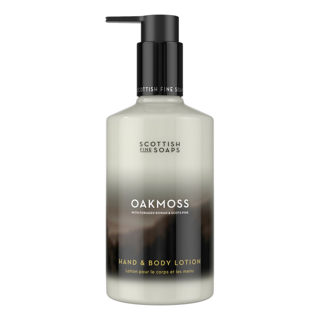 The Scottish Fine Soaps Oakmoss Hand & Body Lotion 300ml