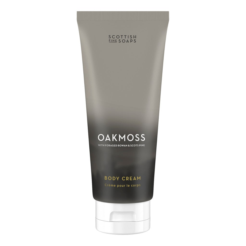 The Scottish Fine Soaps Oakmoss Body Cream 200ml