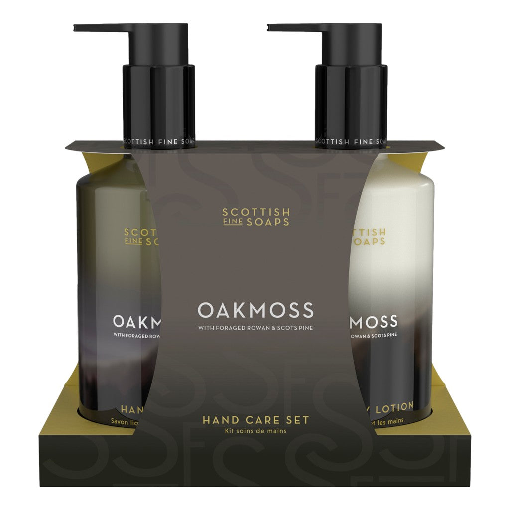 The Scottish Fine Soaps Oakmoss Hand Care Set