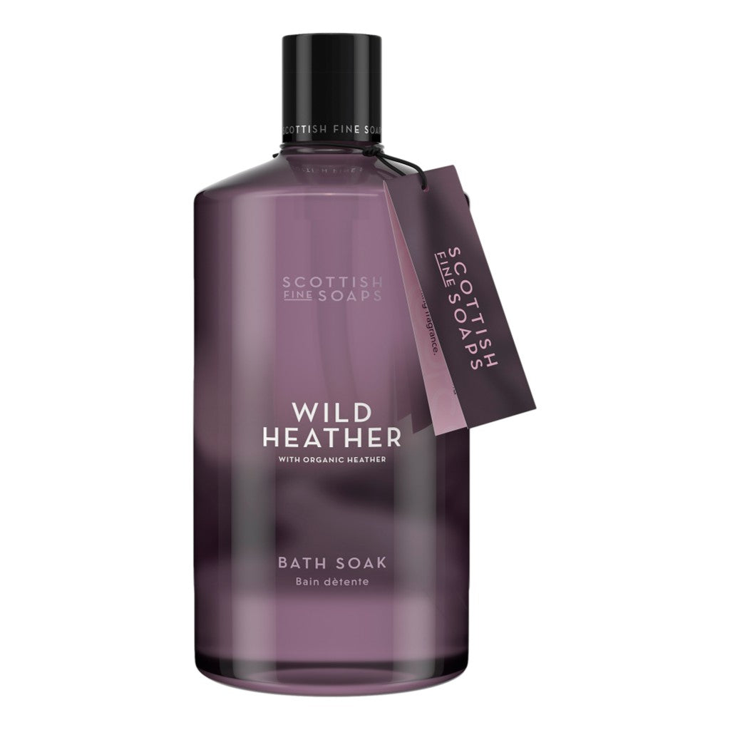 The Scottish Fine Soaps Wild Heather Bath Soak 500ml