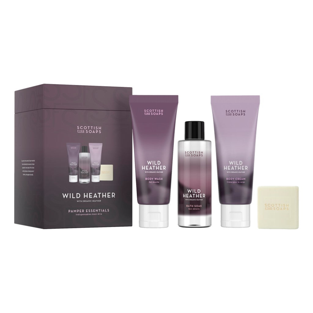 The Scottish Fine Soaps Wild Heather Pamper Essentials
