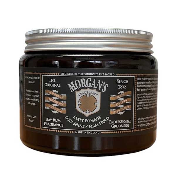 Morgan's Bay Rum Matt Pomade Low Shine/Firm Hold