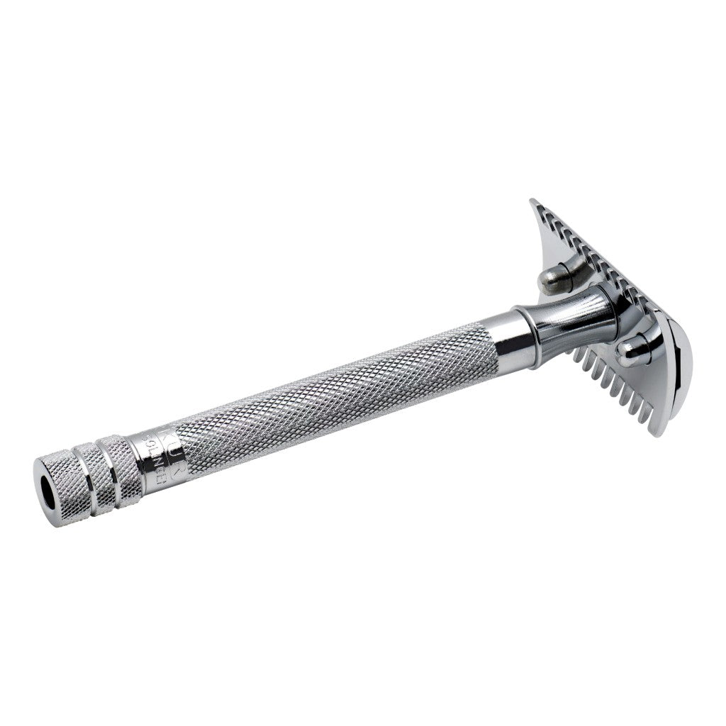 Merkur Long Handled Open Comb Double Edge Safety Razor 25001