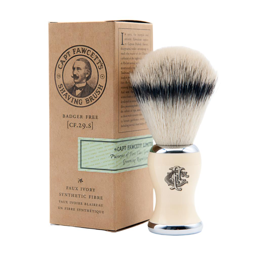 Captain Fawcett's Faux Badger Shaving Brush