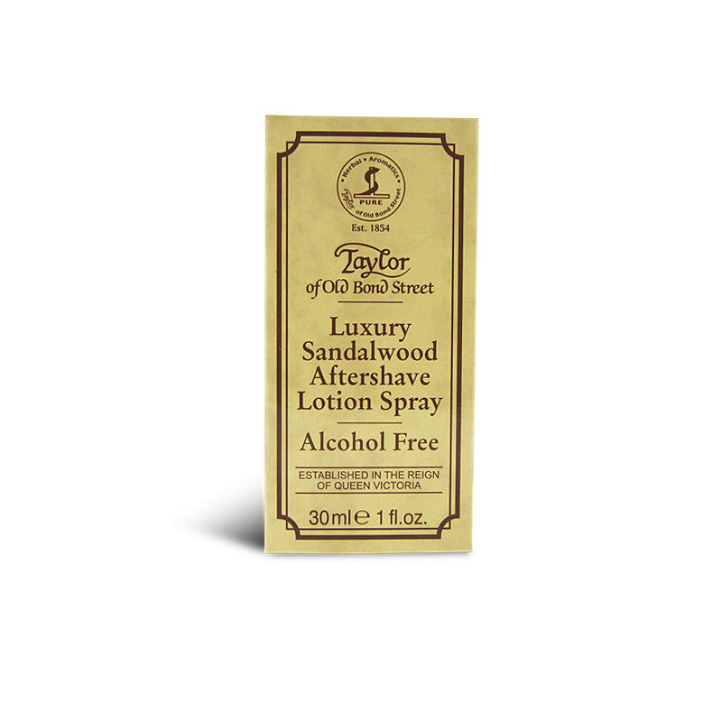 Taylor of Old Bond Street Sandalwood Alcohol-Free Aftershave Lotion 30ml - Cyril R. Salter
