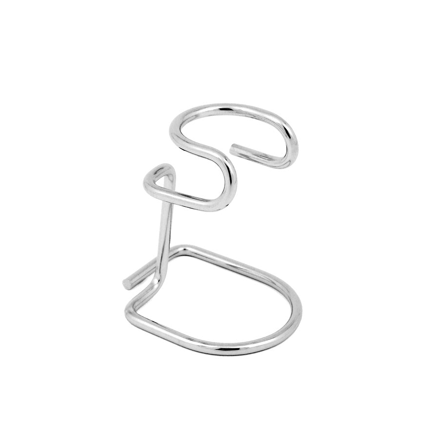 Omega Chrome Shaving Brush Stand