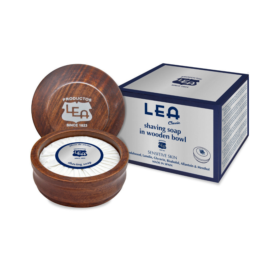 LEA Classic Shaving Soap In Wooden Bowl 100g - Cyril R. Salter