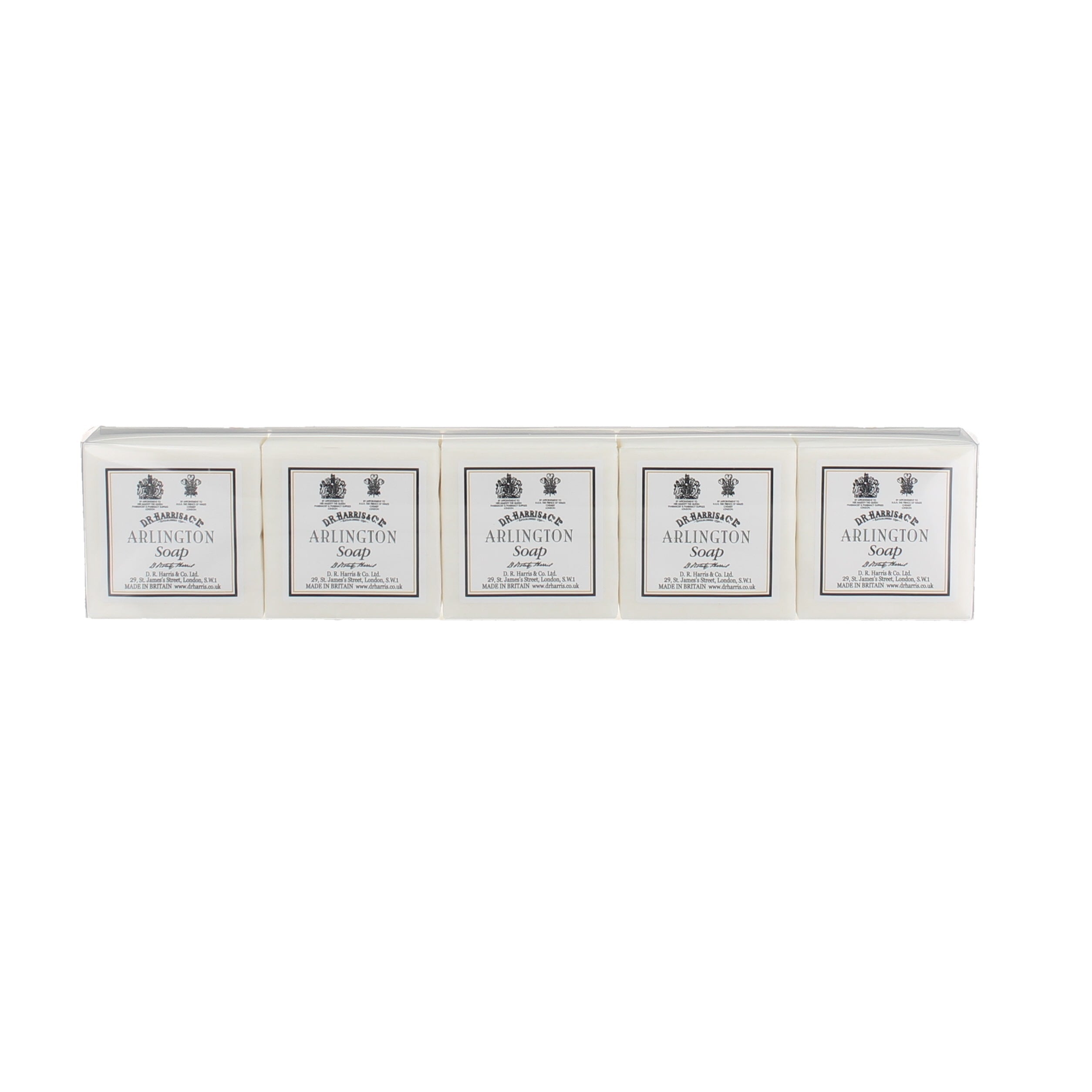 D.R. Harris Arlington Guest Soap 5 x 40g Pack
