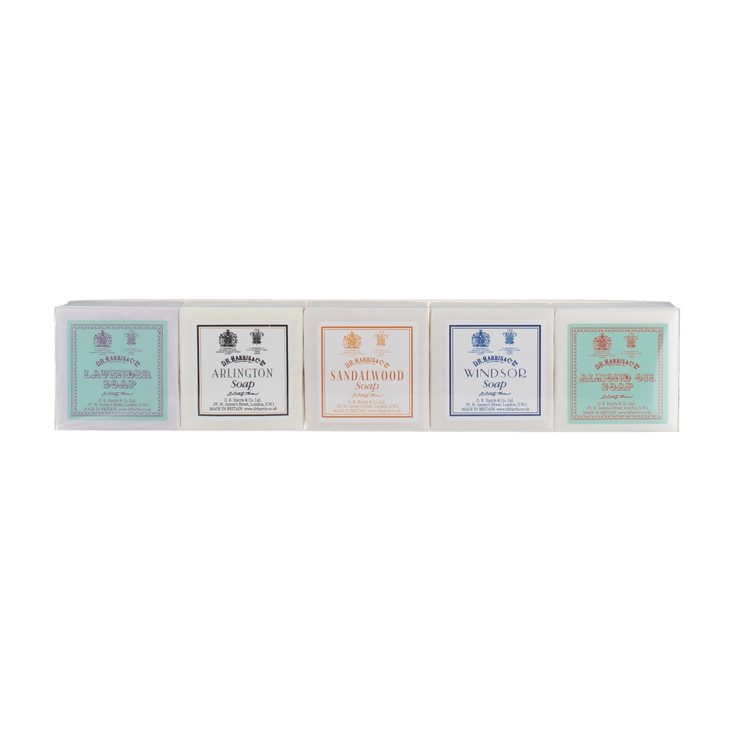 D.R. Harris Guest Soaps Mixed Selection 5 x 40g