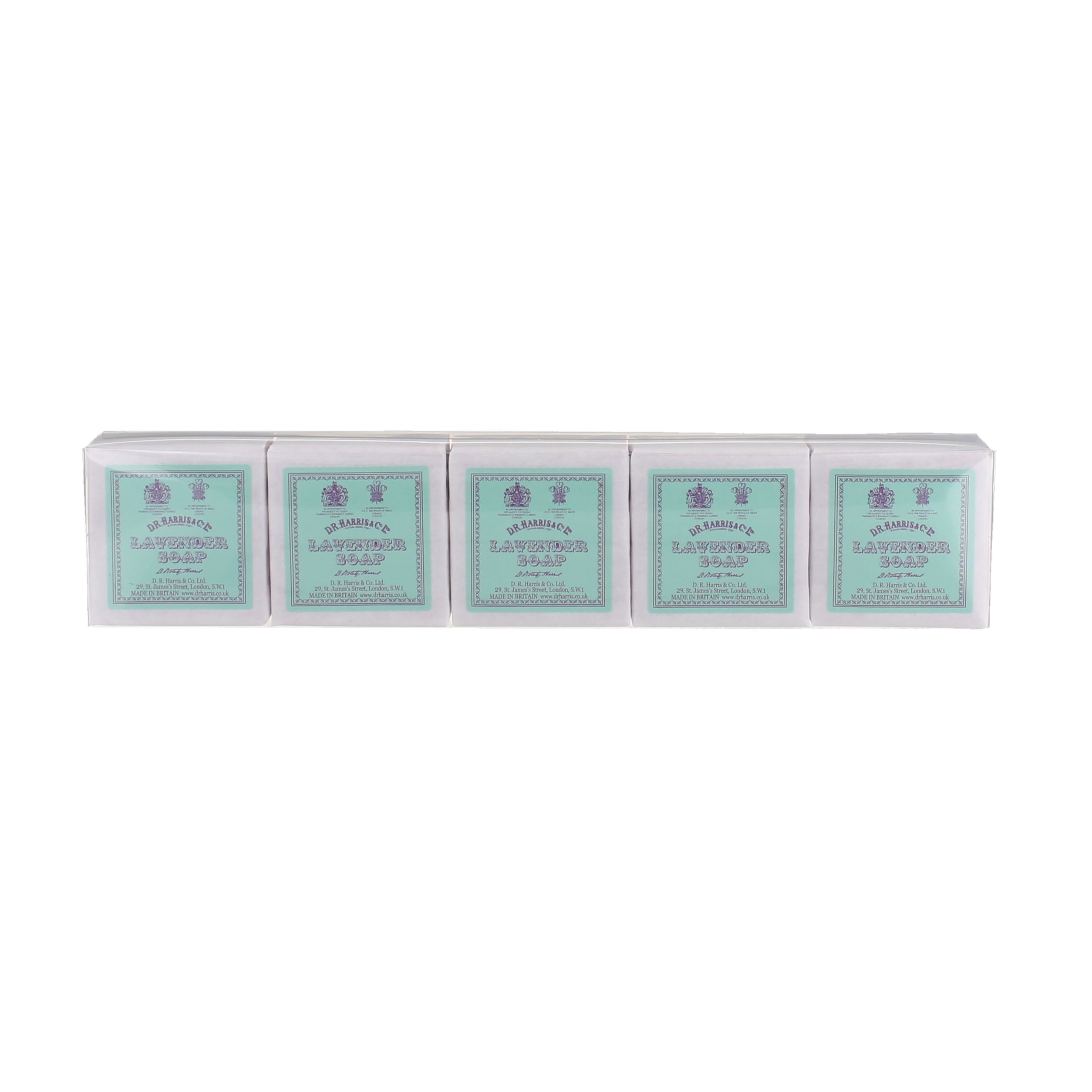 D.R. Harris Lavender Guest Soap 5 x 40g Pack
