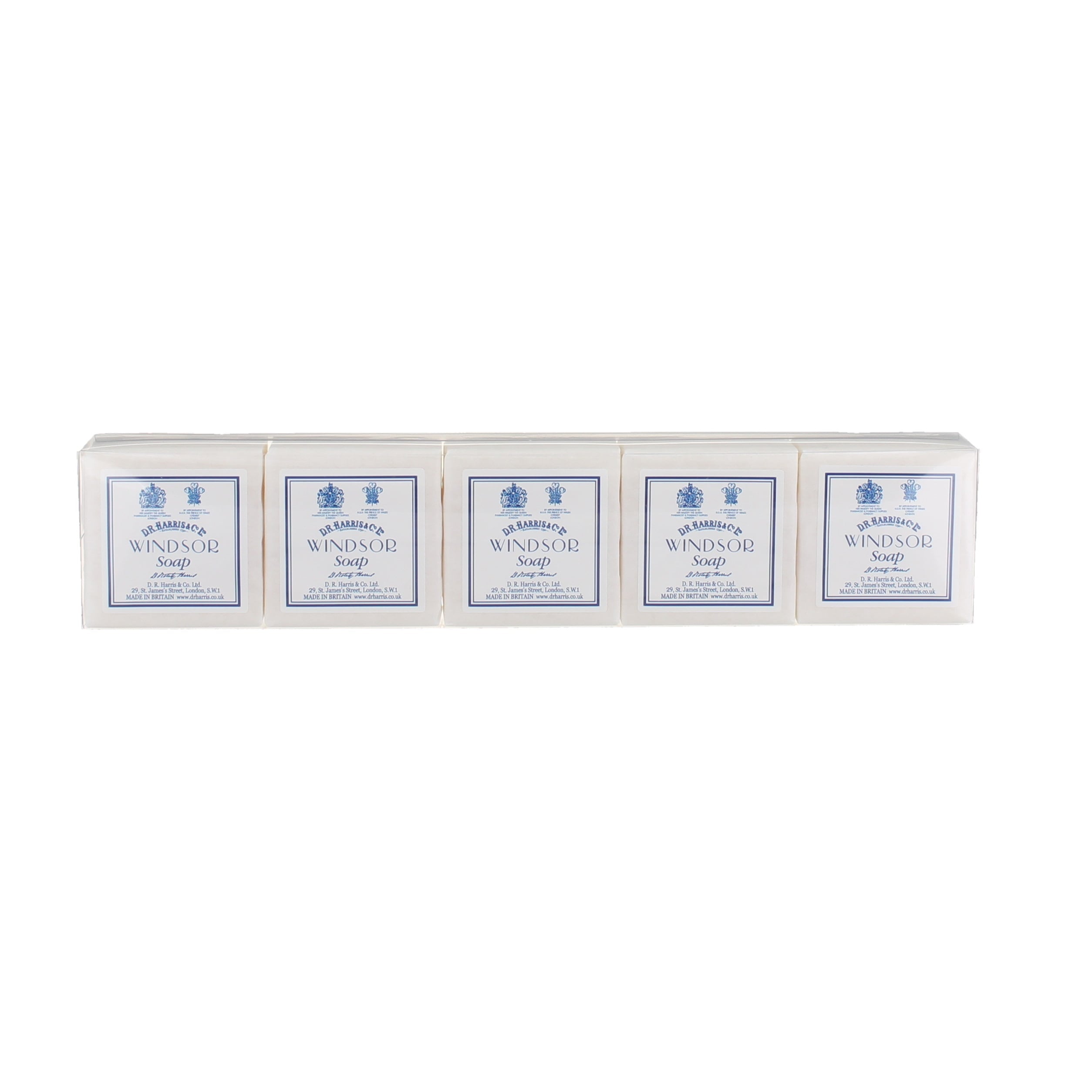 D.R. Harris Windsor Guest Soap 5 x 40g Pack