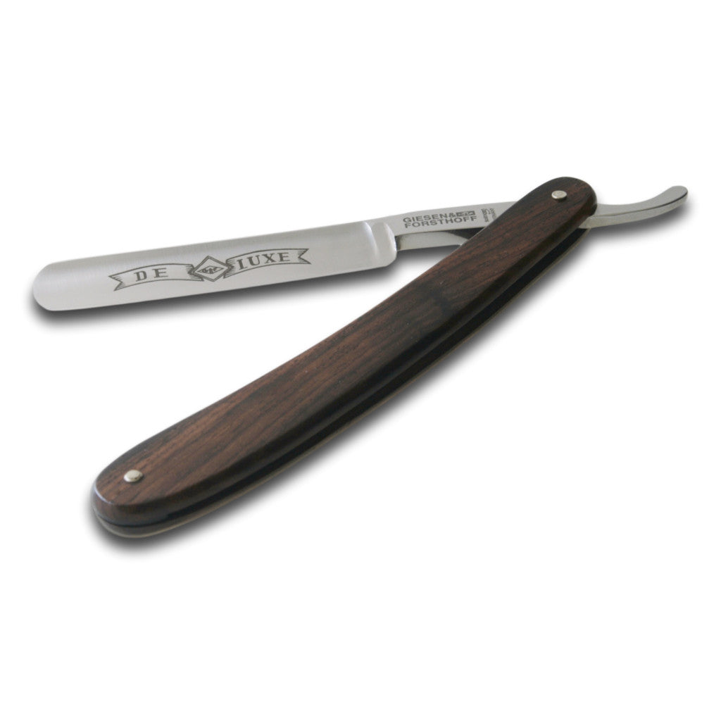 Giesen & Forsthoff 'DE LUXE' Rosewood Straight Razor - Cyril R. Salter