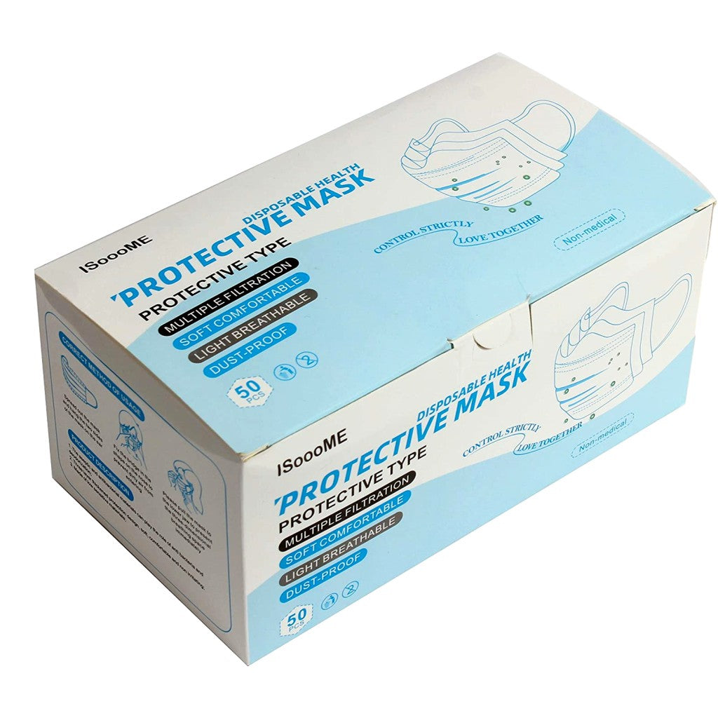 Z 3 Ply Disposable Face Mask (Box of 50)