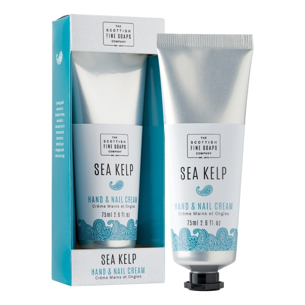 The Scottish Fine Soaps Company Sea Kelp Hand & Nail Cream 100ml - Cyril R. Salter | Trade Suppliers of Luxury Grooming Products