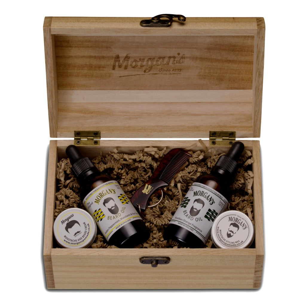 Morgan's Beard Oil Combo Chest - Cyril R. Salter | Trade Suppliers of Gentlemen's Grooming Products