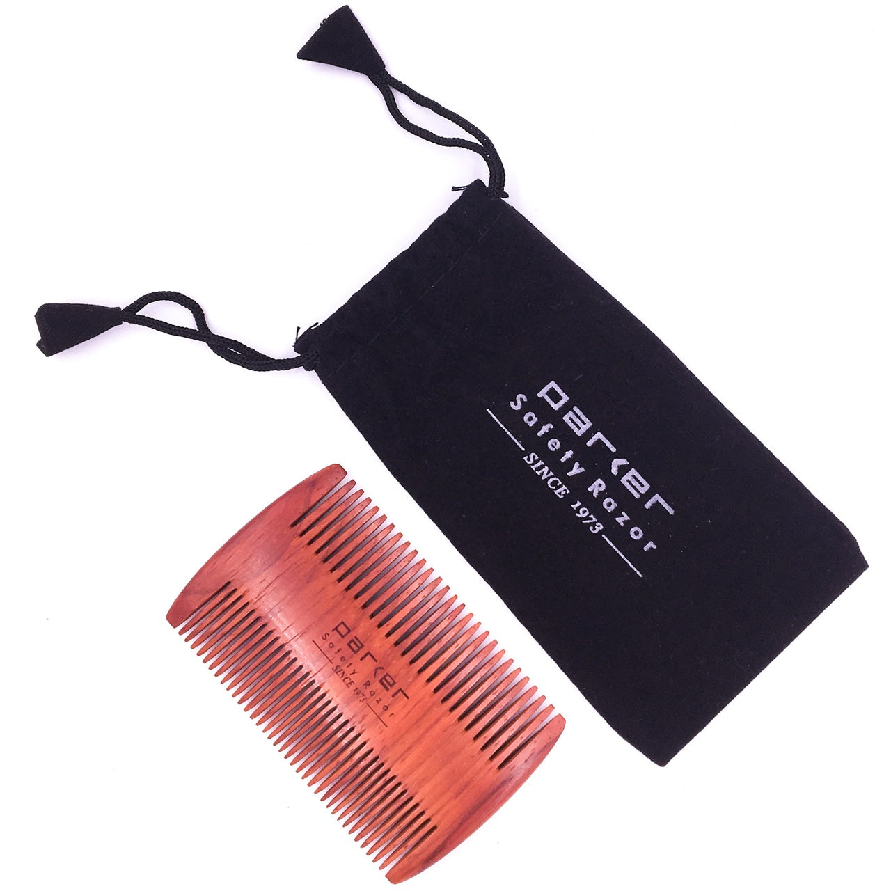 Parker Double Sided Rosewood Beard Comb