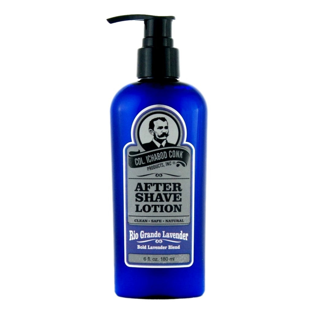 Colonel Conk’s Natural After Shave Lotion - Rio Grande Lavender 180ml - Cyril R. Salter | Trade Suppliers of Gentlemen's Grooming Products