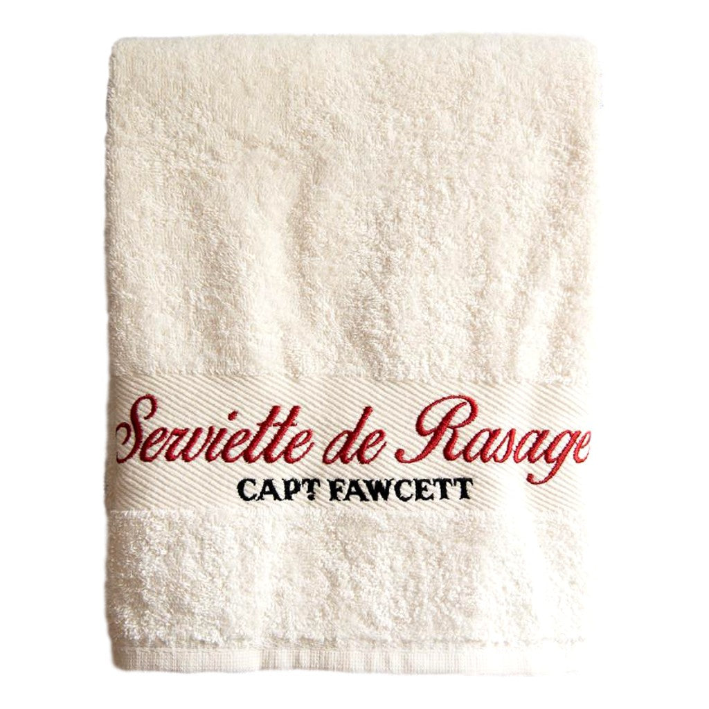 Captain Fawcett's Luxurious Shave Towel