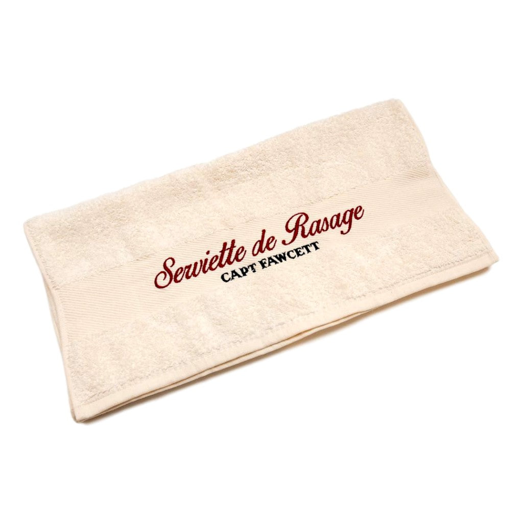Captain Fawcett's Luxurious Shave Towel