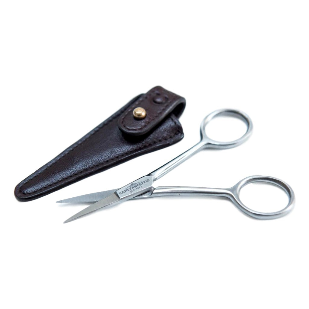 Captain Fawcett's Hand-Crafted Grooming Scissors (CF.19T)