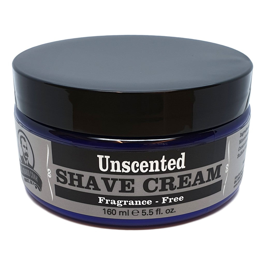 Colonel Conk’s Natural Shave Cream - Unscented 160ml - Cyril R. Salter | Trade Suppliers of Gentlemen's Grooming Products