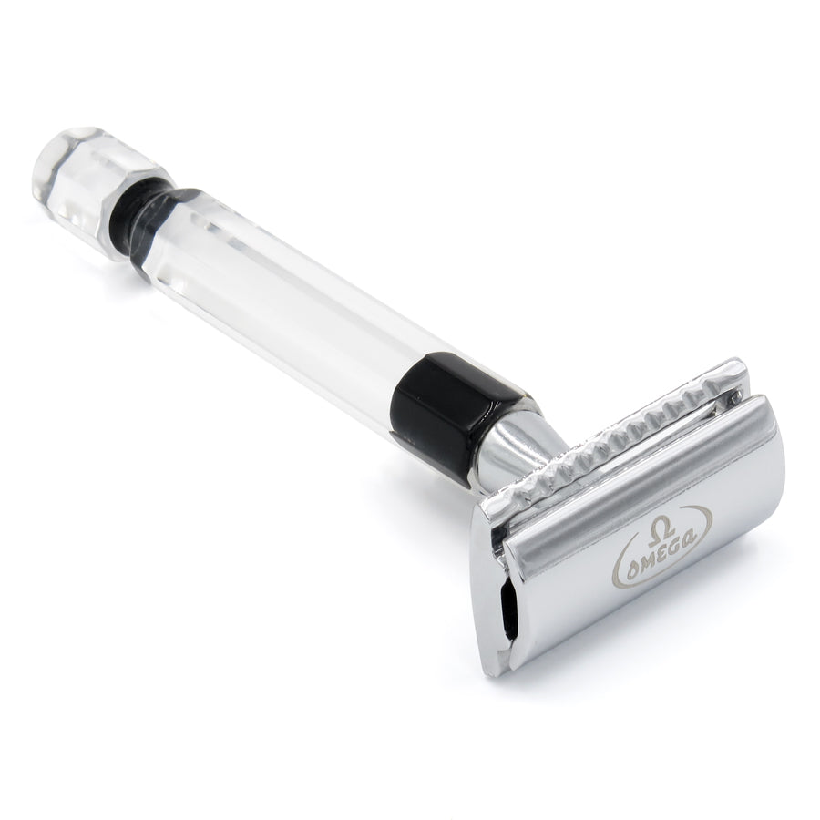 Omega Transparant Double Edge Safety Razor D5195 - Cyril R. Salter