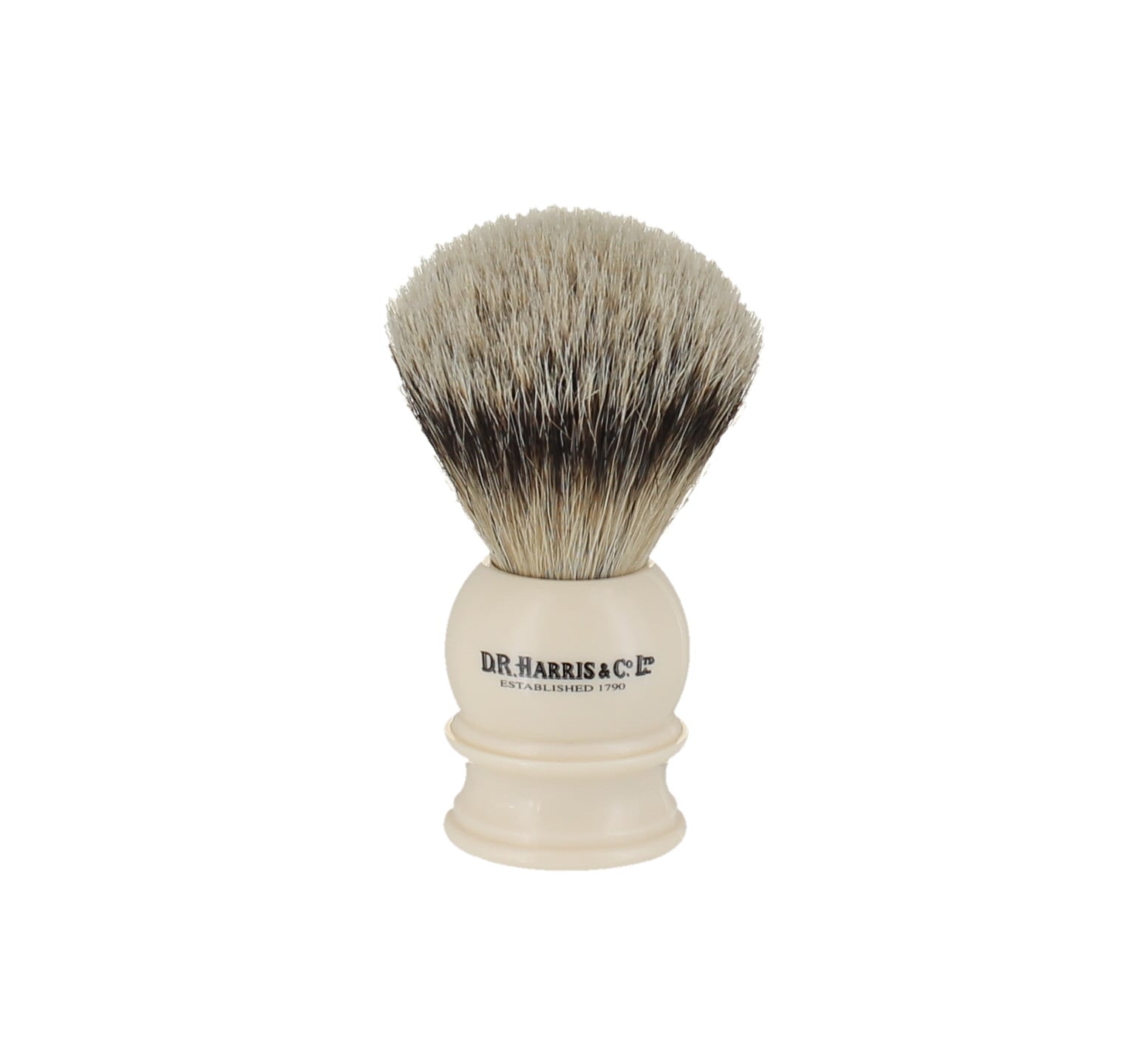 D.R. Harris E Range - Silver Tip Shaving Brushes
