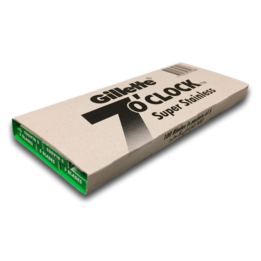 Gillette 7 O'Clock Super Stainless Safety Razor Blades - Cyril R. Salter