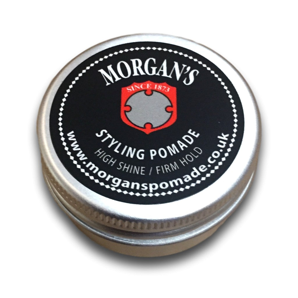 Morgan's Styling Pocket Sized Pomade High Shine/ Firm Hold 15g Tin - Cyril R. Salter