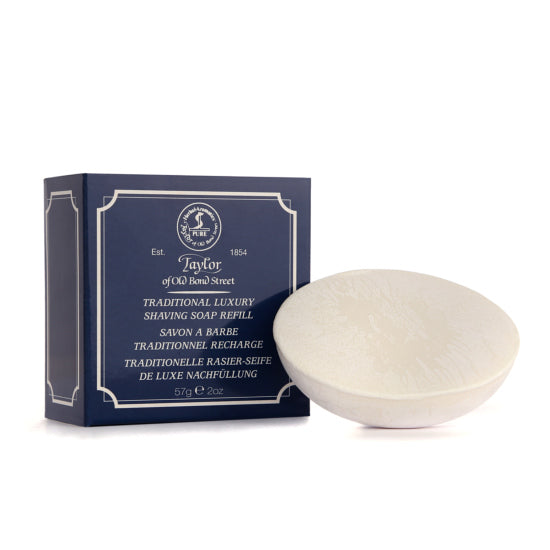 Taylor of Old Bond Street Traditional Shave Soap Refill 57g - Cyril R. Salter