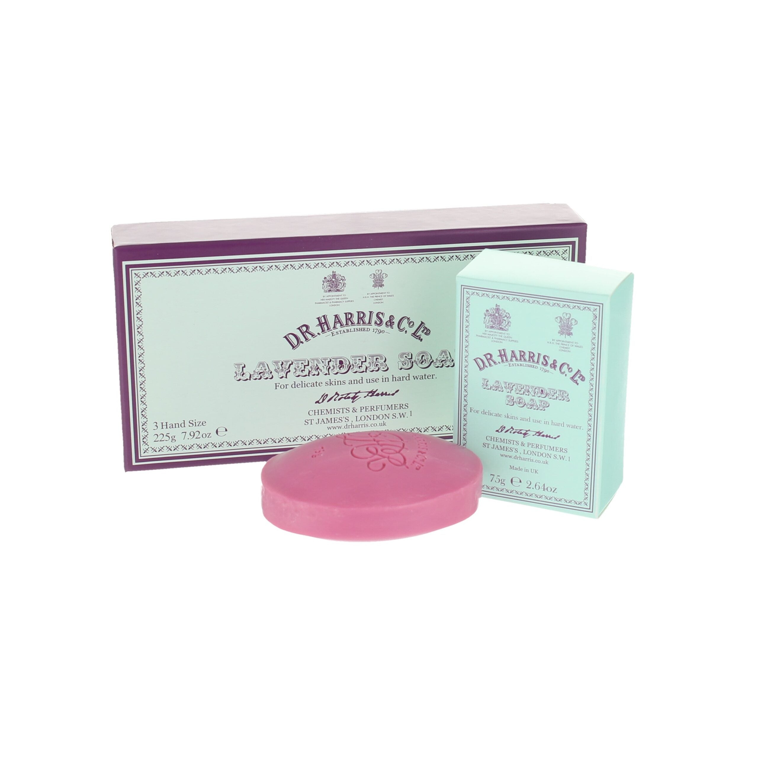 D.R. Harris Lavender Hand Soap 3 Pack