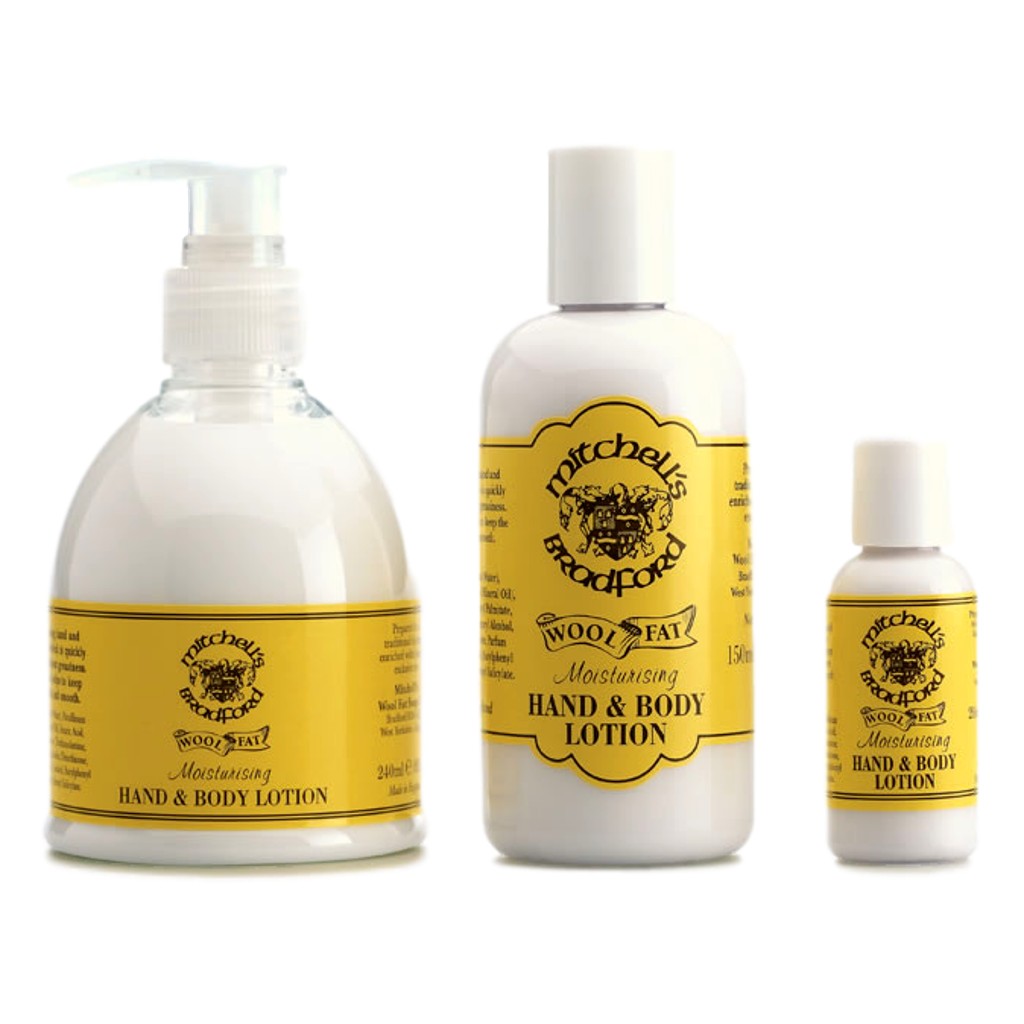Mitchell's Hand & Body Lotion - Cyril R. Salter | Trade Suppliers of Gentlemen's Grooming Products