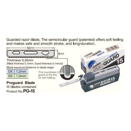 Feather Artist Club Pro Guard Blades PG-15