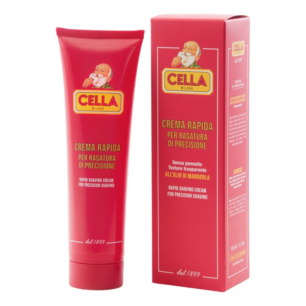 Cella Rapid Shaving Cream with Almond Oil 150ml - Cyril R. Salter
